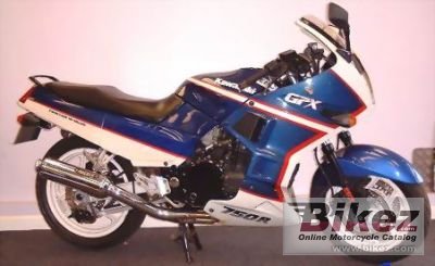 1990 Kawasaki GPX 750 R photo